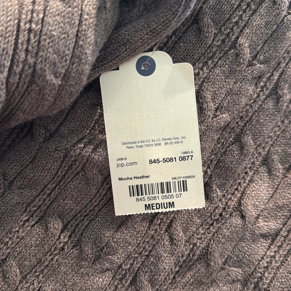 MEDIUM | Long Sleeve Brown Sweater - Picture 10 of 10